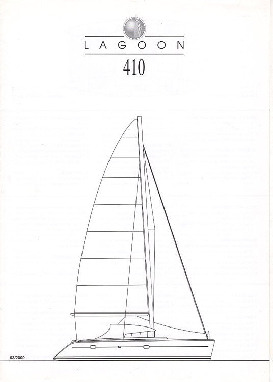 Lagoon 410 Specification Brochure