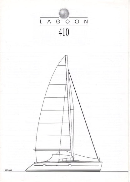 Lagoon 410 Specification Brochure