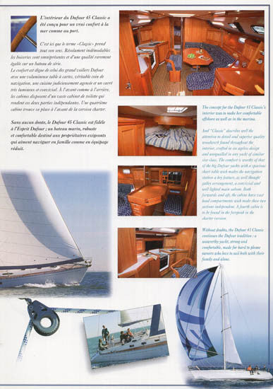 Dufour 45 Classic Brochure