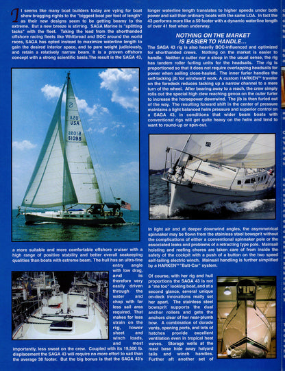Saga 35 & 43 Brochure