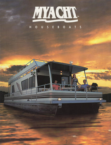 M Yacht 1999 Houseboat Brochure