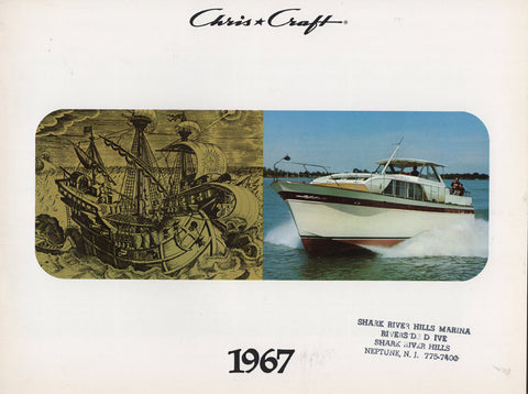 Chris Craft 1967 Constellation Brochure