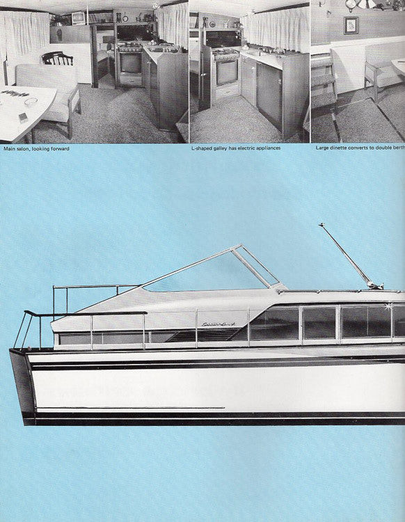 Chris Craft Constellation 38 Salon Brochure