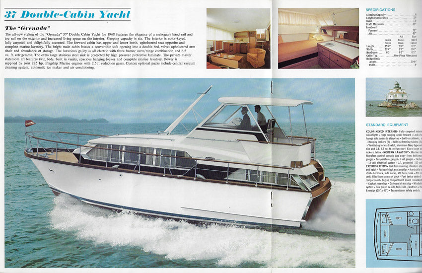 Owens 1968 Yachts Brochure