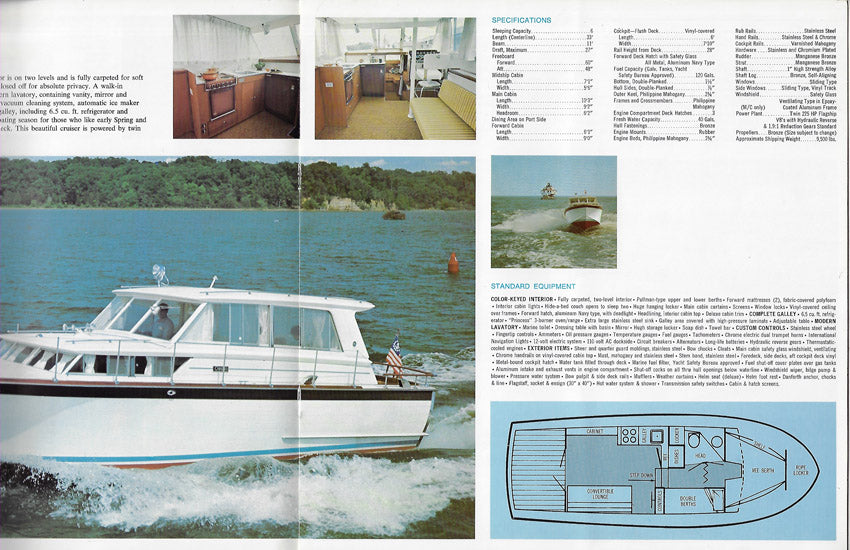 Owens 1968 Yachts Brochure