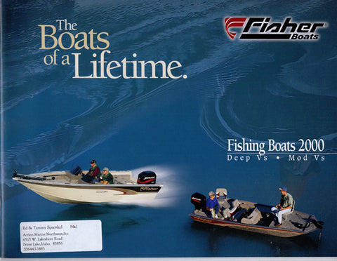 Fisher 2000 Fishing Brochure