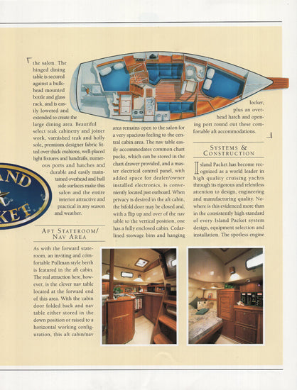 Island Packet 320 Brochure