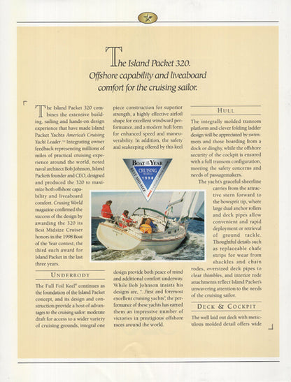 Island Packet 320 Brochure