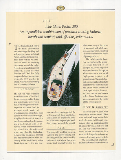 Island Packet 350 Brochure