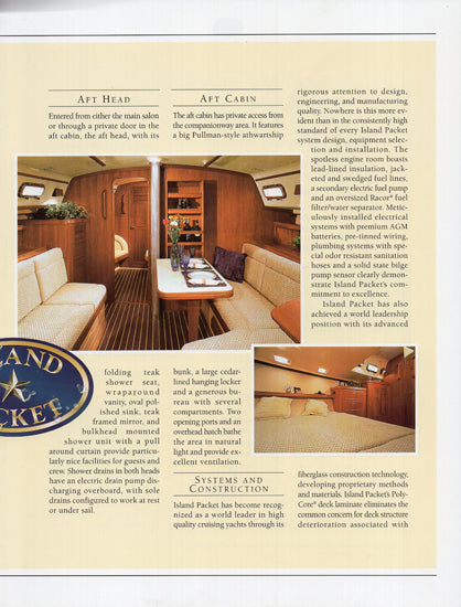 Island Packet 420 Brochure