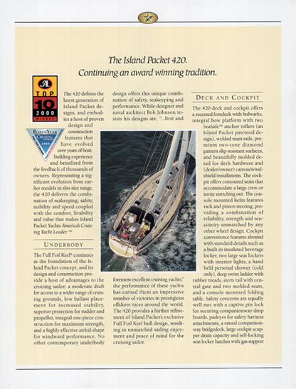 Island Packet 420 Brochure