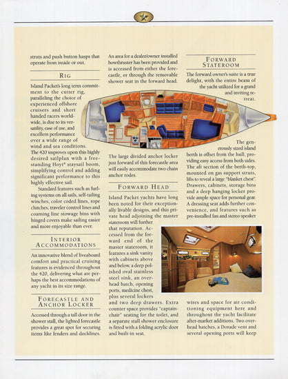 Island Packet 420 Brochure
