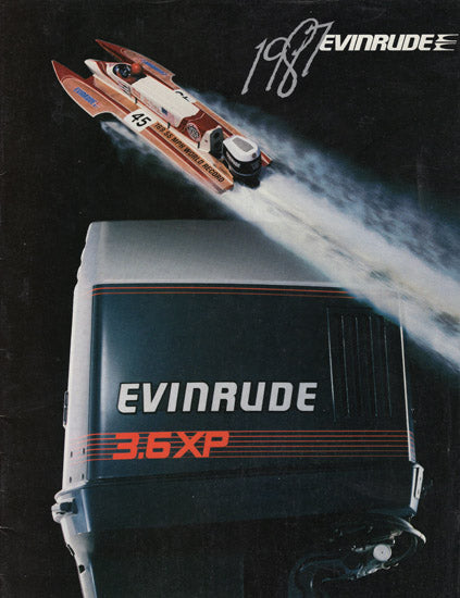 Evinrude 1987 Outboard Brochure
