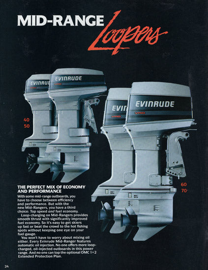 Evinrude 1987 Outboard Brochure