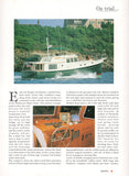 Krogen 49 Express Yachts International Magazine Reprint Brochure