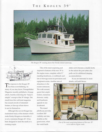 Kadey Krogen Newsletter - Spring 2000