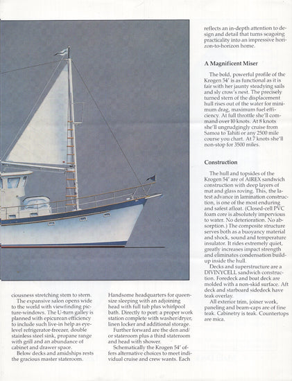Krogen 54 Passagemaker Brochure