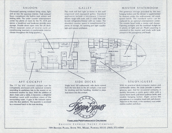 Krogen 49 Express Brochure