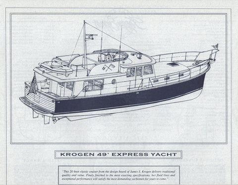 Krogen 49 Express Brochure
