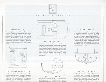 Krogen 49 Express Brochure