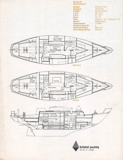 Bristol 39 Brochure