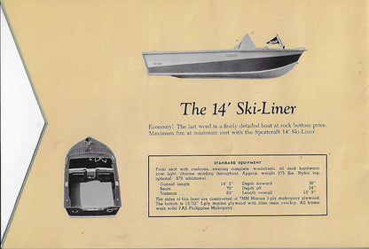 Sport Craft 1960 Brochure