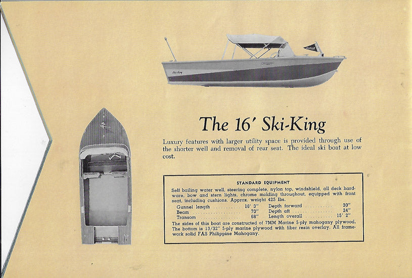 Sport Craft 1960 Brochure