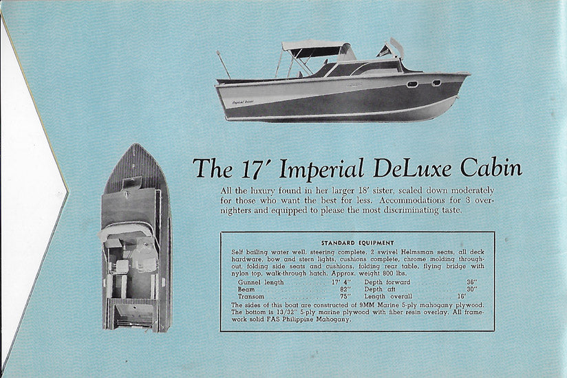 Sport Craft 1960 Brochure