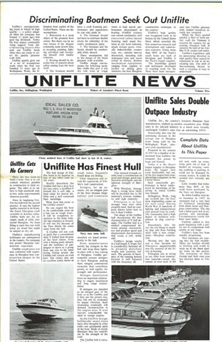 Uniflite Newsletter Volume Five