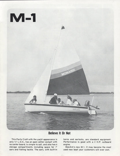 Monark M-1 Sailboat Brochure