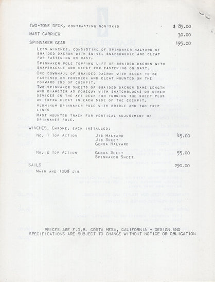 Islander 23 Brochure