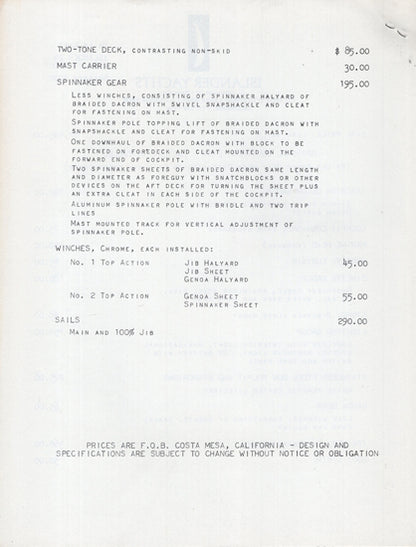 Islander 23 Brochure