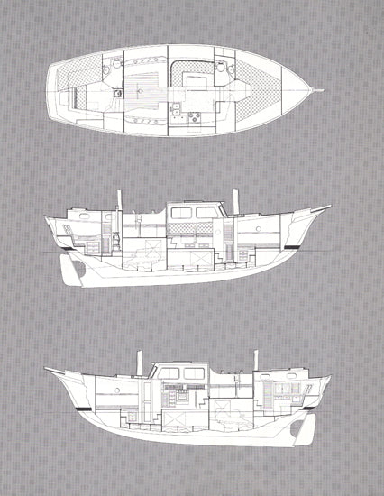 Islander 40 Motor Sailer Brochure