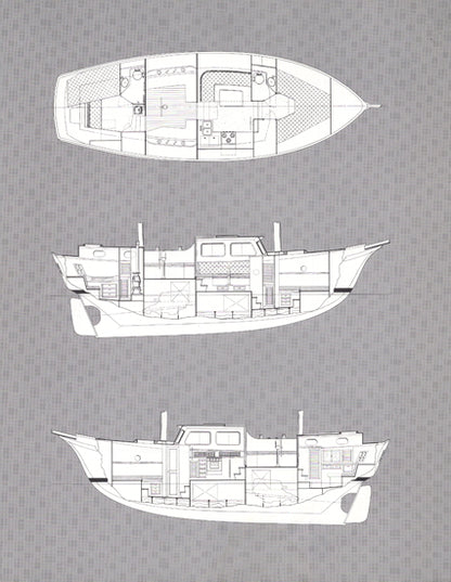 Islander 40 Motor Sailer Brochure