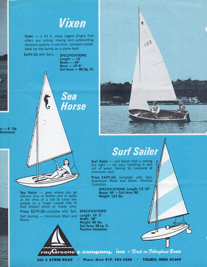 Ray Greene 1960s Brochure