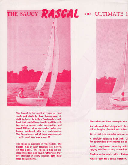 Rascal 14 Brochure – SailInfo I boatbrochure.com