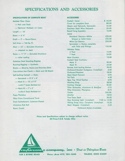 Rebel 16 Brochure