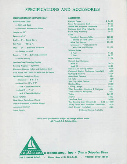 Rebel 16 Brochure