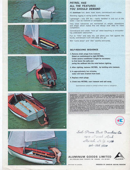 Springbok Petrel SB-12 Brochure