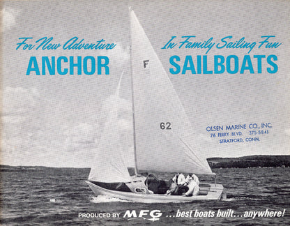 MFG 1966 Anchor Sailboat Brochure