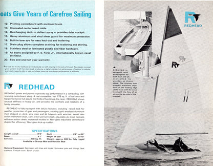 MFG 1966 Anchor Sailboat Brochure