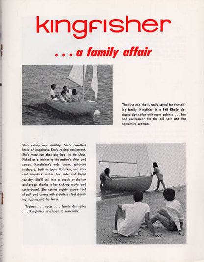 American Fiberglass Sailboat Brochure