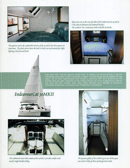 Endeavour Catamaran Brochure