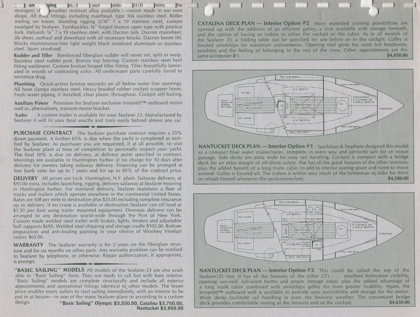 Seafarer Sail’n Trail 23 Brochure