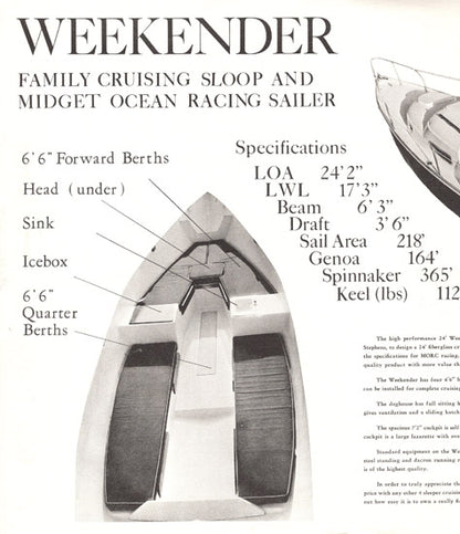 Weekender Brochure