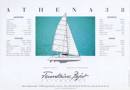 Fountaine Pajot Athena 38 Brochure