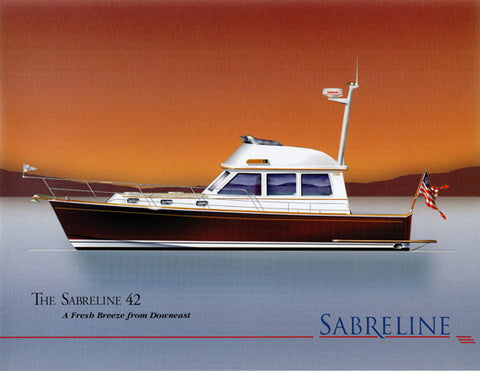 Sabreline 42  Preliminary Brochure