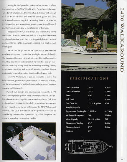 Pursuit 2000 Brochure