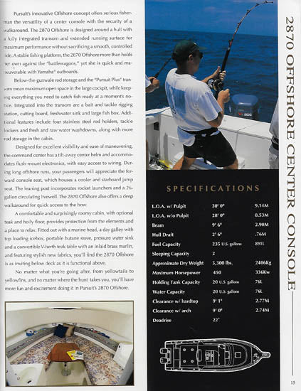 Pursuit 2000 Brochure