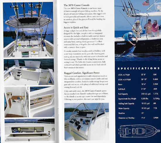 Pursuit 2001 Brochure